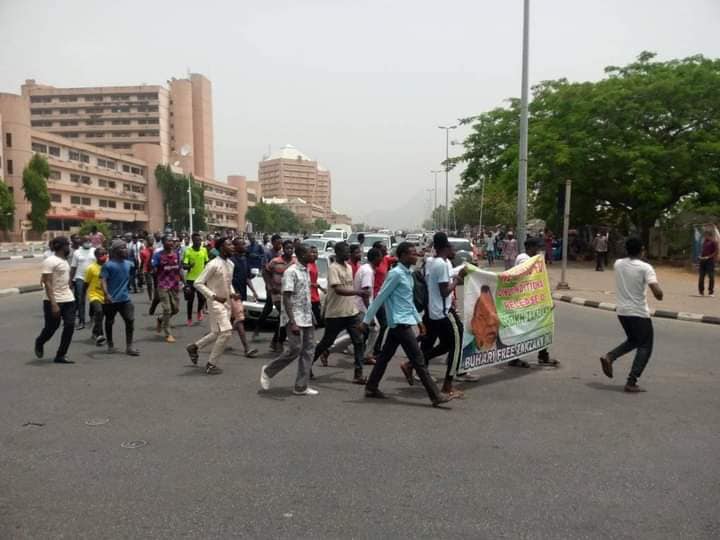  pro zakzaky protest in abj on 16 march 2021 